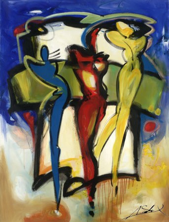 Alfred Gockel COLORS IN MOTION